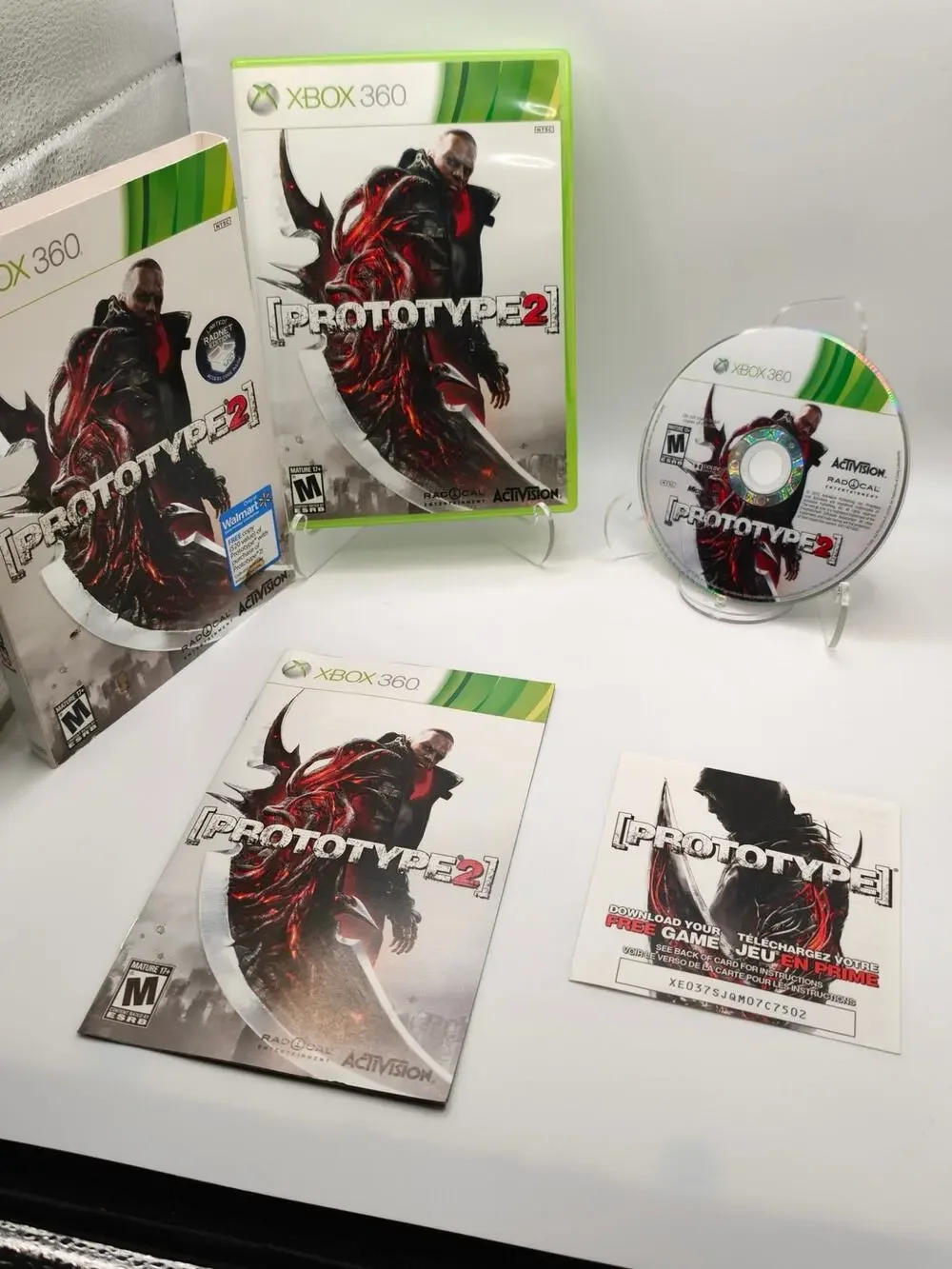 Prototype 2 Xbox 360 RADNET Edition CIB w/ Manual & Code